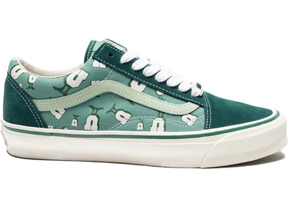 Vans Vault OG Old Skool LX Undefeated U-Man Bistro Green - authentic Vans sneakers