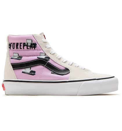 Vans Vault Sk8-Hi LX Cali Thornhill Dewitt White Pink - authentic Vans sneakers