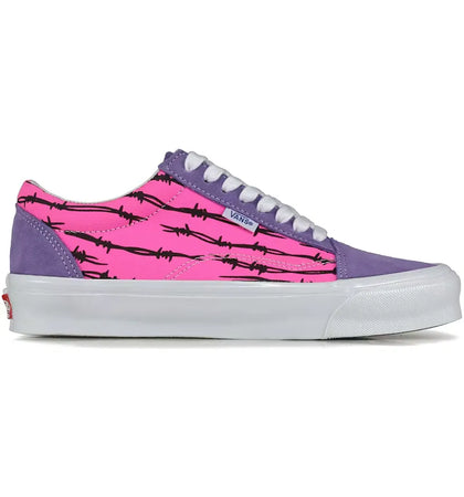 Vans Vault UA Old Skool NS OG LX Barbed Wire Pink - authentic Vans sneakers