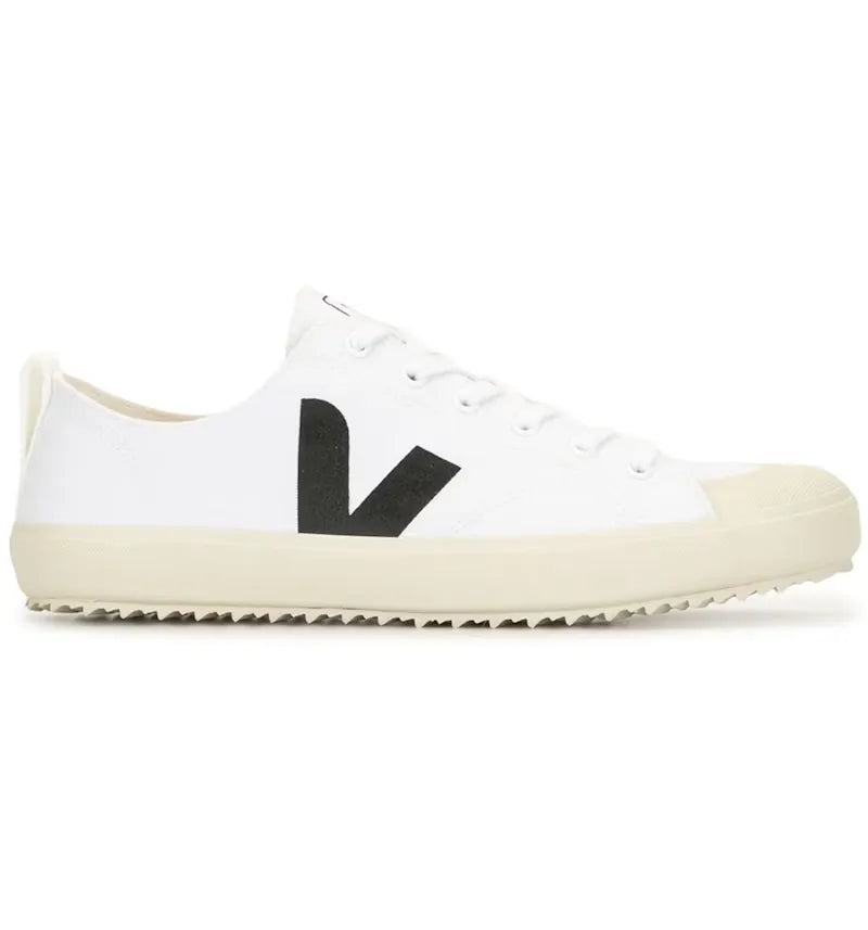 Veja Nova Low Canvas White Black - vue 360
