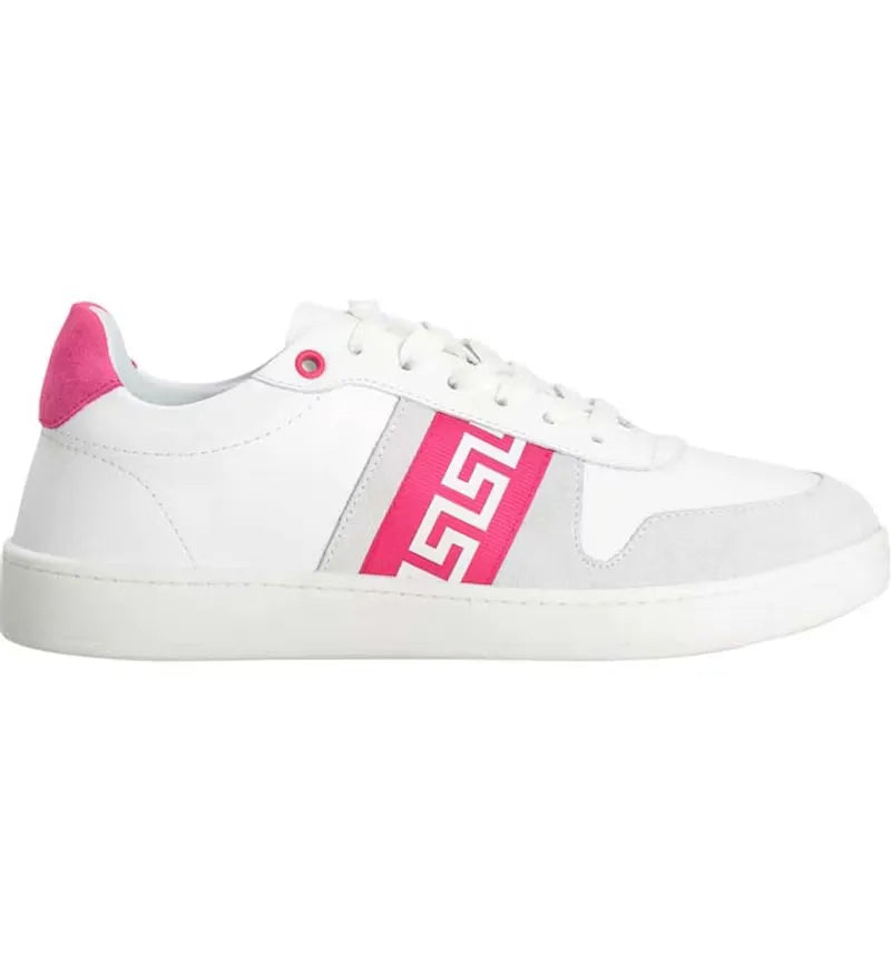 Versace La Greca Sneaker White Pink (Women's) - vue 360