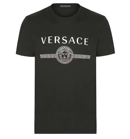 Versace Medusa Logo T-Shirt Black - authentic Versace apparel