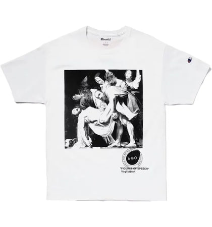 Virgil Abloh x MCA Figures of Speech Pyrex Caravaggio Tee White - authentic Virgil Abloh product