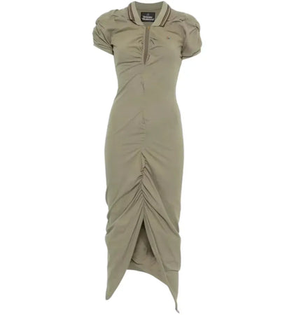 Vivienne Westwood Women's Pulling Dress Covert Green - authentic Vivienne Westwood product