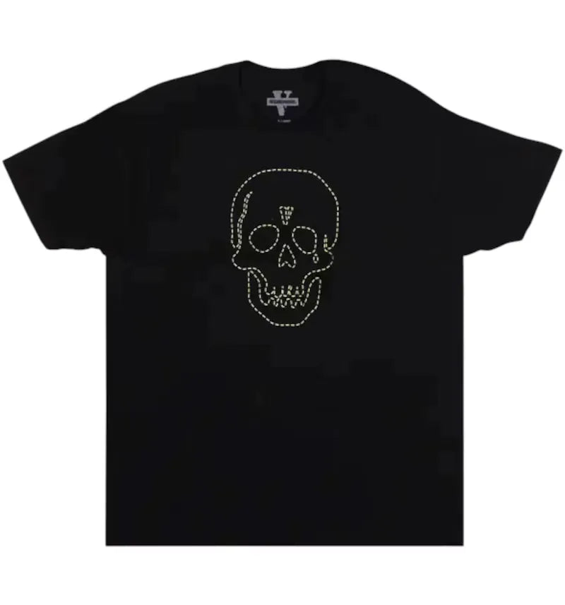 Vlone x Neighborhood Tee Black/Green - vue 360