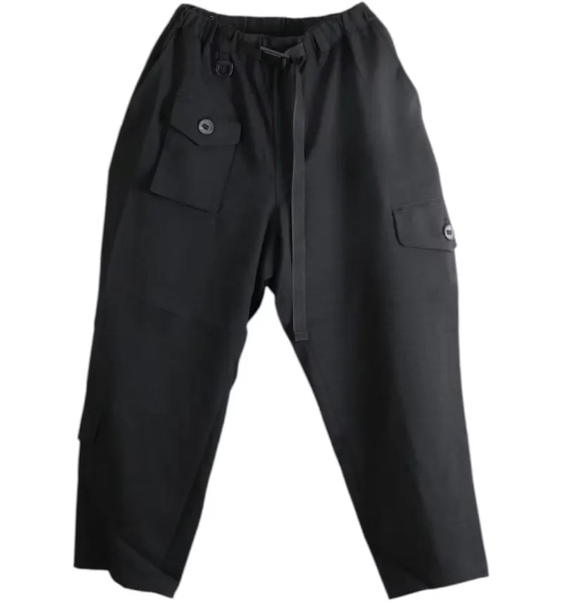 Y-3 Sport Uniform Tapered Pants Black - vue 360
