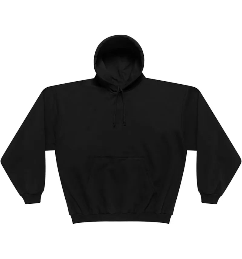 Yeezy HD-01 Hoodie (FW25) Black - vue 360