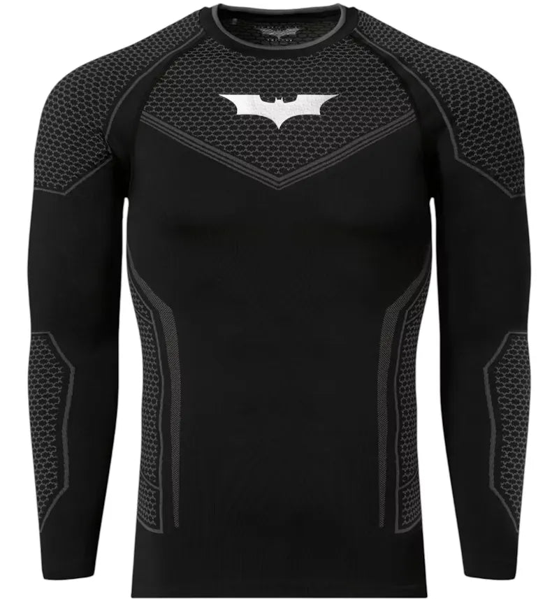 YoungLA x Batman Compression L/S Tee Black - vue 360