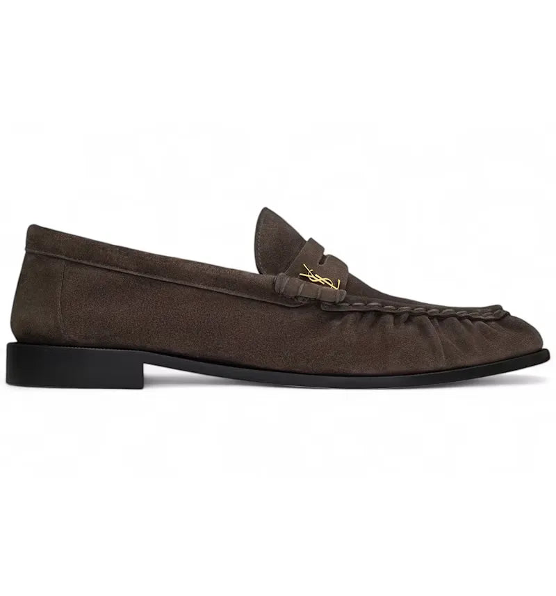 Yves Saint Laurent LE Loafer Dark Chocolate (Women's) - vue 360