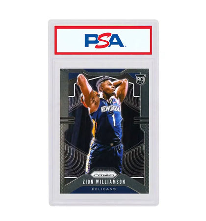Zion Williamson 2019 Panini Prizm Rookie #248 (PSA or BGS Graded) - authentic Panini product